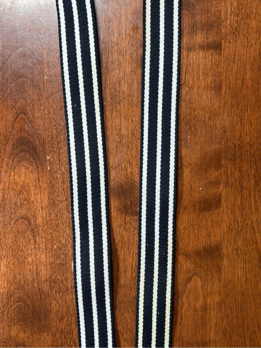Classic Striped Canvas Web Belt for Men